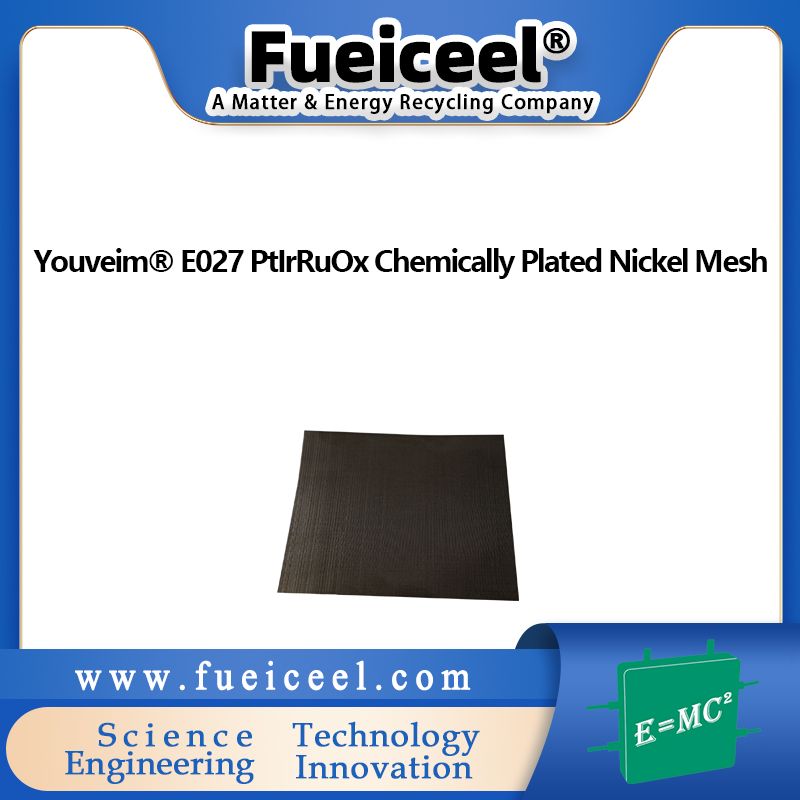 Youveim&reg E027 PtIrRuOx Chemically Plated Nickel Mesh