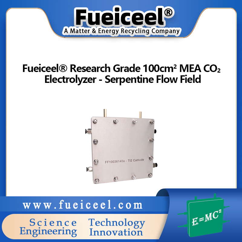 Fueiceel&reg Research Grade 100cm<sup>2</sup> MEA CO<sub>2</sub> Electrolyzer  - Serpentine Flow Field