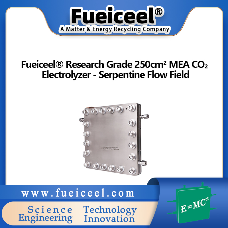 Fueiceel&reg Research Grade 250cm<sup>2</sup> MEA CO<sub>2</sub> Electrolyzer  - Serpentine Flow Field