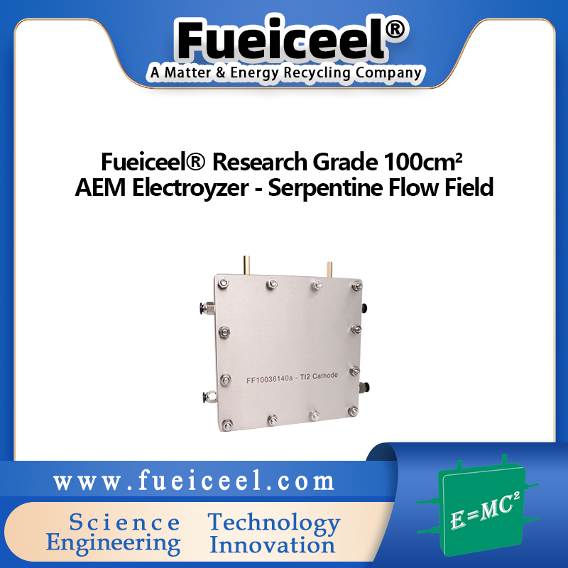Fueiceel&reg Research Grade 100cm<sup>2</sup> AEM Electroyzer - Serpentine Flow Field