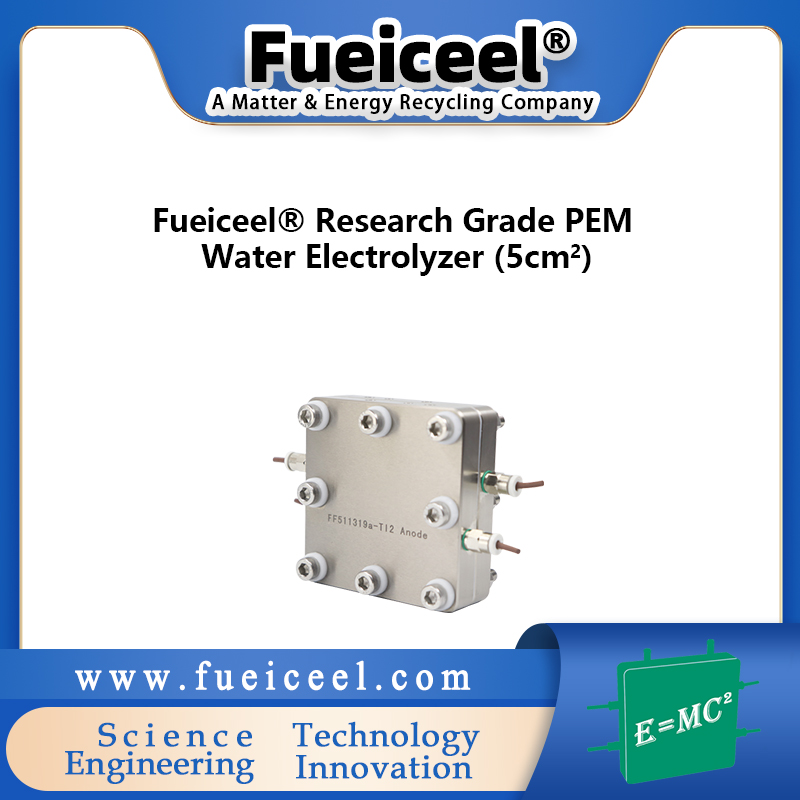 Fueiceel&reg Research Grade PEM Water Electrolyzer (5cm<sup>2</sup>)