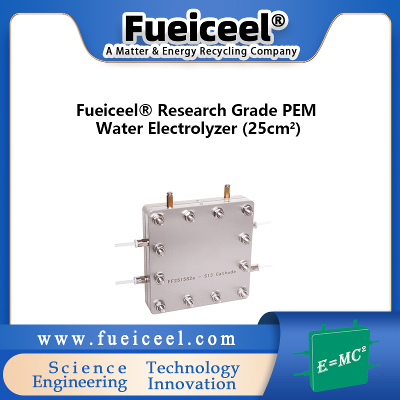 Fueiceel&reg Research Grade PEM Water Electrolyzer (25cm<sup>2</sup>)